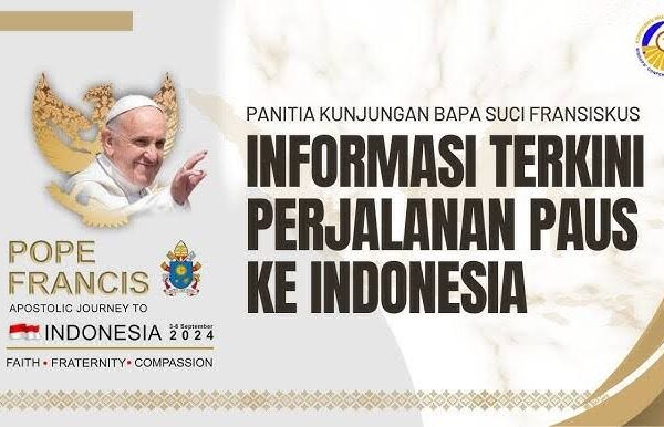 Kunjungan Paus Fransiskus di Indonesia (sumber: pemudakatolik.or.id)