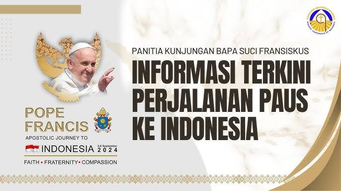 Kunjungan Paus Fransiskus di Indonesia (sumber: pemudakatolik.or.id)