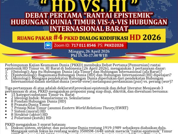 RP4-PKKD Membuka Debat Pemurnian Hubungan Dunia Timur vs. Hubungan Internasional Barat 2026